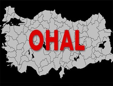 OHAL saat 24.00 itibariyle kalktı