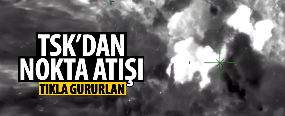 PKK'nın mühimmat deposu imha edildi