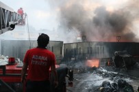 Plastik Fabrikasında Yangın