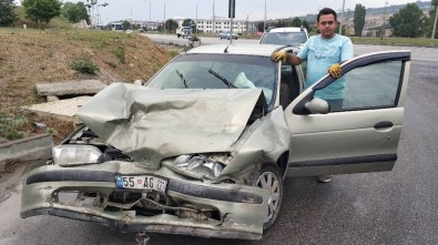 Samsun'da Aynı Yerde İki Kaza Açıklaması 7 Yaralı