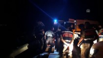 Samsun'da Bariyerlere Çarpan Otomobil Alev Aldı Açıklaması 3 Ölü