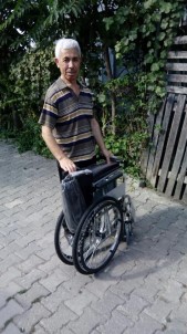 Vezirhan Belediyesi'nden Tekerlekli Sandalye Yardımı