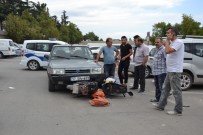 Biga'da Kaza Açıklaması 1 Yaralı