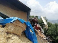 Buğday Ve Saman Yüklü Traktör Devrildi Açıklaması 1 Yaralı Haberi