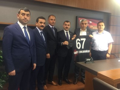 GMİS'ten Zonguldak'ın Yeni Vekillerine Tebrik Ziyareti