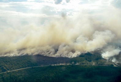 İsveç'te Orman Yangınları Kontrol Altına Alınamıyor