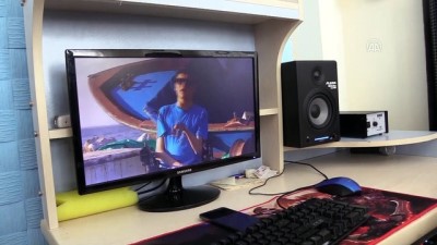 Rap Müziğiyle Hayata Bağlanan Kas Hastası Özkan'a Moral Ziyareti