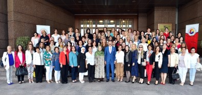 TOBB Kadın Girişimciler Kurulu, TOBB Başkanı Rifat Hisarcıklıoğlu'nu Ziyaret Etti