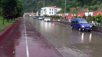 Zonguldak'ta Sağanak