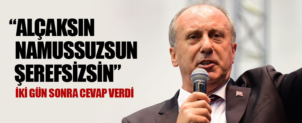 Muharrem İnce'den o iddiaya çok sert tepki