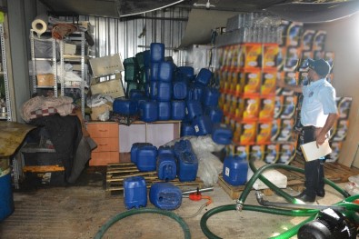 5.5 Ton Kaçak On Numara Yağ Ele Geçirildi