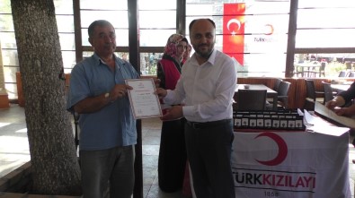 Beyşehir'de Düzenli Kan Bağışçıları Ödüllendirildi