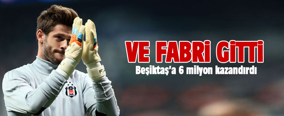 Fabri: Beşiktaş Kulübü'ne teşekkür ederim