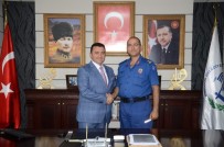 SÜLEYMAN CAN - İlçe Jandarma Komutanı Binbaşı Can'dan Başkan Bakıcı'ya Veda Ziyareti