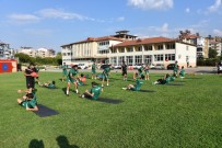 İBRAHİM GÜNEŞ - Salihli Belediyespor Kondisyon Yüklüyor