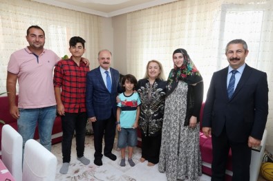 Şehit Kurbanoğlu'nun Ailesi Ziyaret Edildi