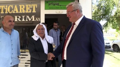 Ukrayna'nın Ankara Büyükelçisi Sybiha Mardin'de