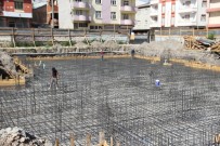 İNŞAAT ALANI - 16 Derslikli Okulun Temeli Dualar İle Atıldı