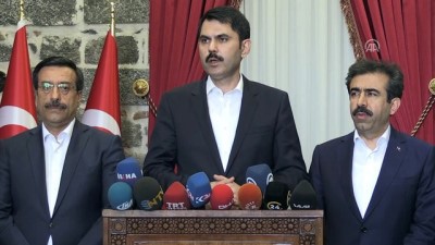 Çevre Ve Şehircilik Bakanı Murat Kurum, Diyarbakır'da