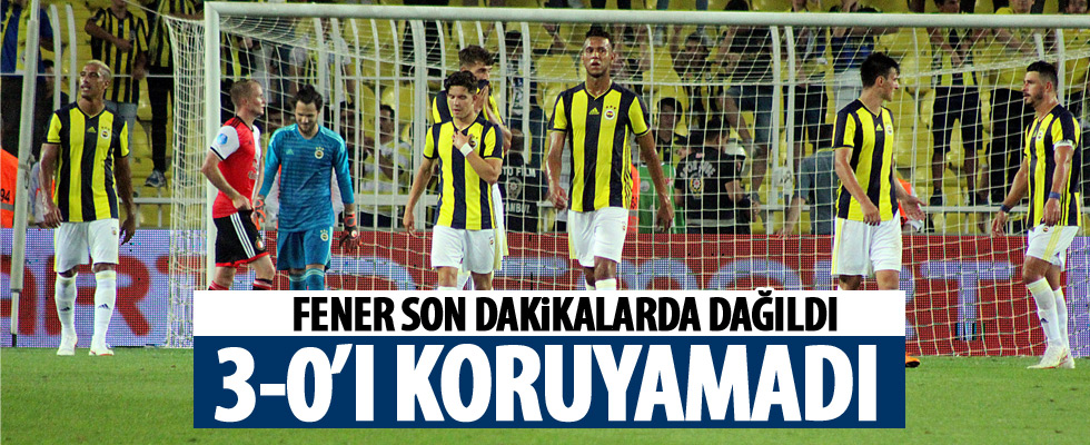 Fenerbahçe, Feyenord'la berabere kaldı