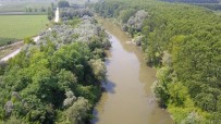 (Özel) OSB'nin Atık Suları İle Kirlenen Sakarya Nehri Havadan Görüntülendi Haberi