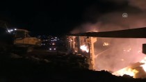 Şanlıurfa'da İplik Fabrikasında Yangın