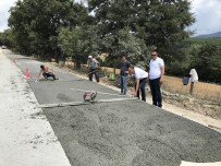 PAZARKÖY - Yenice'de Köy Yolları Betondan Yapılıyor
