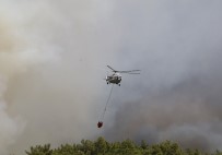 YURTPıNAR - Antalya'daki Orman Yangını Devam Ediyor