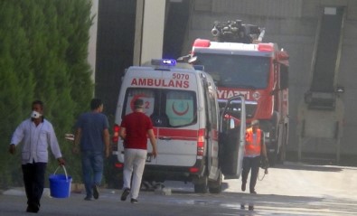 Gaziantep'te Fabrika Yangını