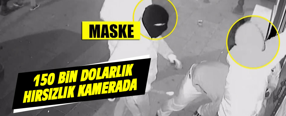 150 Bin Dolarlık Döviz Bürosu Soygunu Kamerada