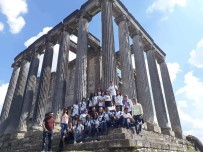 HALİL BAŞER - 24 Ülkeden Çavdarhisar'a Gelen Öğrenciler Aizonai Antik Kenti'ne Hayran Kaldı