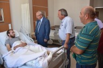 SARıLAR - Başkan Albayrak, Tren Kazasında Yaralananları Ziyaret Etti
