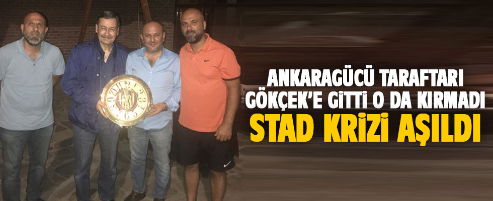 Melih Gökçek'ten MKE Ankaragücü'ne stad müjdesi