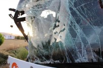 Amasya'da Yolcu Otobüsüyle Tır Çarpıştı Açıklaması 22 Yaralı