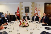 MUSTAFA AKINCI - Çavuşoğlu, KKTC Cumhurbaşkanlığı'nda