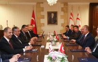 MUSTAFA AKINCI - Çavuşoğlu, Mustafa Akıncı İle Görüştü