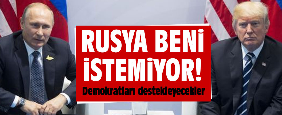 Trump'a Göre Rusya Bir Sonraki Seçimlerde Demokratları Destekleyecek