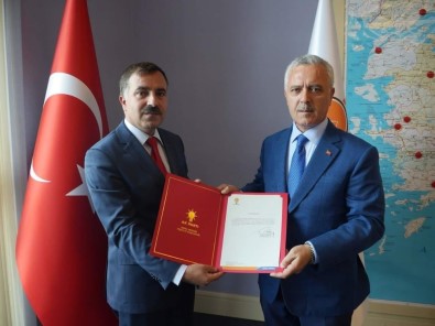 AK Parti Ağrı İl Başkanlığına Aydın Atandı