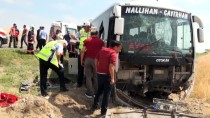 AHMET KARAHAN - Ankara'da Otobüs Kaza Yaptı Açıklaması 1 Ölü, 23 Yaralı