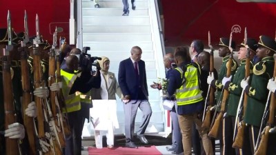 Cumhurbaşkanı Erdoğan Güney Afrika'ya Geldi
