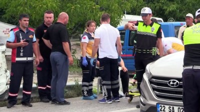 Edirne'de Trafik Kazası Açıklaması 1 Ölü