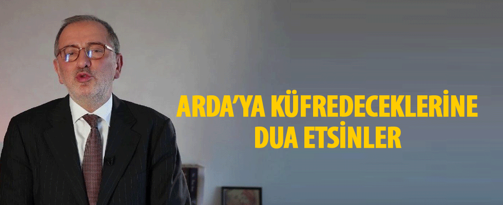 Fatih Altaylı: Arda’ya kızıp küfredeceklerine, Arda’ya dua etsinler
