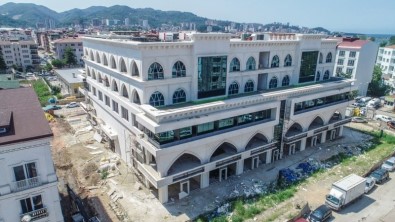 Fatsa Yeni Belediye Binası İnşaatının Yüzde 85'İ Tamamlandı