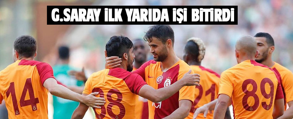 Galatasaray, Sakaryaspor'u Mağlup Etti