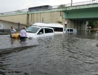 VATAN CADDESİ - İstanbul'da yağış nedeniyle metro seferleri aksadı