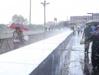 SAĞANAK YAĞMUR - Meteoroloji'den İstanbul için uyarı