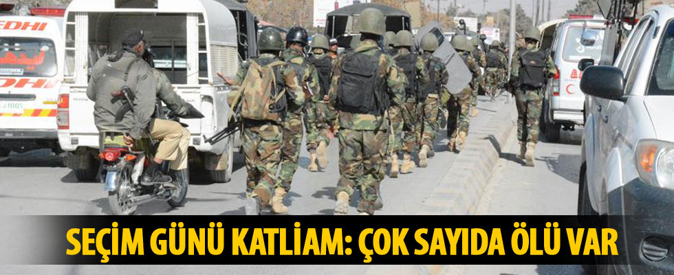 Pakistan'da kanlı seçim: 25 ölü