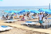 KıZKALESI - Plajlardaki İşgallere Son Verildi