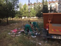 ALTINŞEHİR - Belediye Ekiplerinden Temizlik