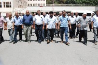 AHMET ERSIN - Çiftçilerden DSİ Önünde Su Protestosu